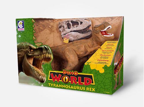 Boneco - Dino World Tiranossauro Rex - 2088 COTIPLAS