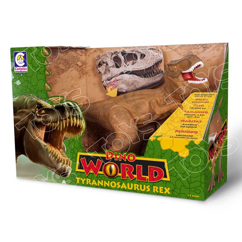 Dinossauro Dino World Tyrannosaurus Rex - Dino World - 2088