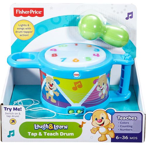 Tambor - Fisher-Price - Aprender e Brincar - Bebes MATTEL