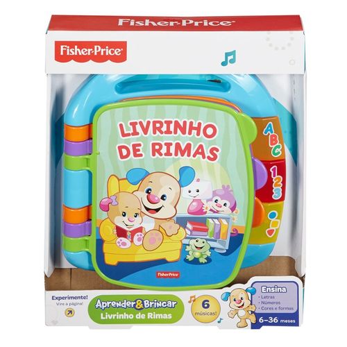 LeL Livro de rimas aprender e brincar - MATTEL MATTEL
