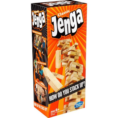 Jogo - Jenga Classic - (A2120) HASBRO