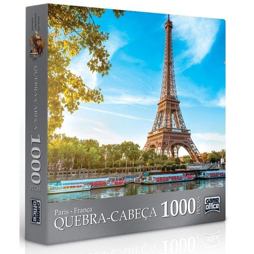 Quebra Cabeca 1000 Pecas Paris Franca TOYSTER