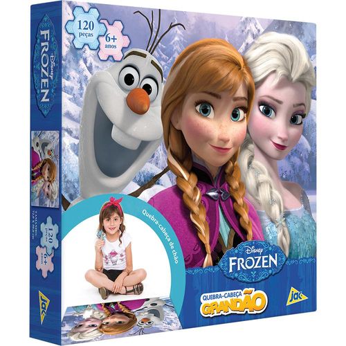QUEBRA CABECA GRANDAO 120 PECAS FROZEN TOYSTER