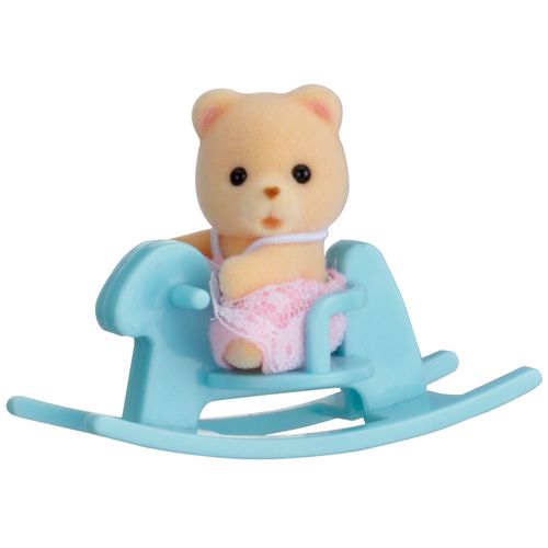 Sylvanian Families - Bebe Urso no Cavalinho EPOCH MAGIA