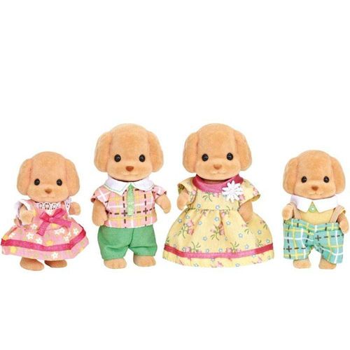 Sylvanian Families Familia dos Poodles Toy EPOCH MAGIA