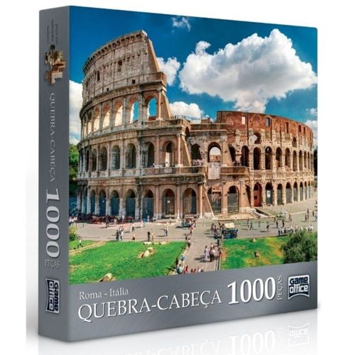 Quebra Cabeca 1000 Pecas Coliseu Roma TOYSTER