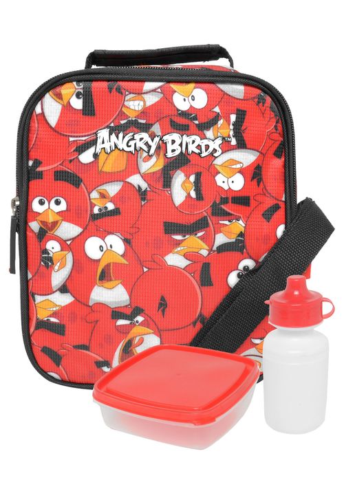 Lancheira Angry Birds Poliester - Vermelho SANYA
