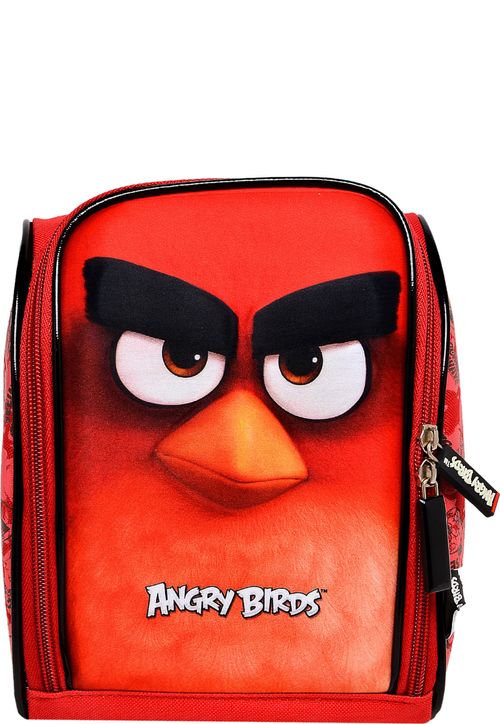 Lancheira 3D Angry Birds Vermelha - ABL801603 SANYA