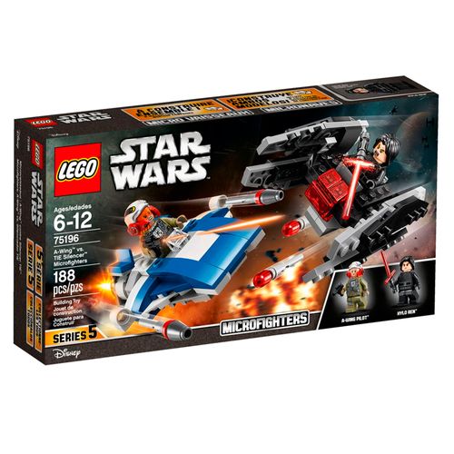 Lego - Star Wars - Microfighters A-wing vs Silenciador TIE