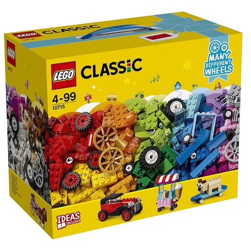 Lego - Classic - Pecas sobre Rodas