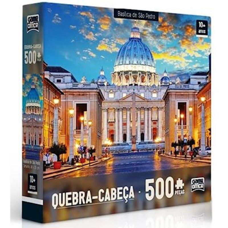 Quebra Cabeça Puzzle 1000 peças Vielas Francesas 2927