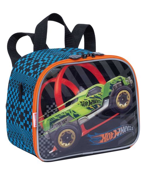 Lancheira Infantil - Pequena - 2 em 1 - Hot Wheels - 19Z Colorido