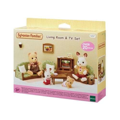 Conjunto Sylvanian Families - Sala De Estar Com TV