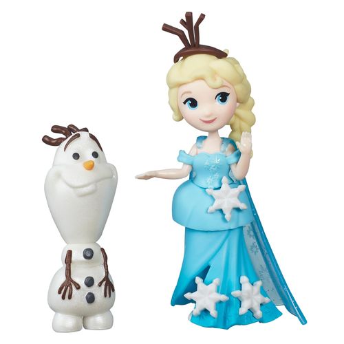 Conjunto De Mini Bonecos Frozen - Elsa E Olaf