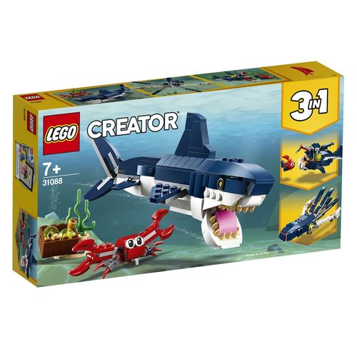 Blocos de Montar - Lego Creator - Criaturas do Fundo do Mar