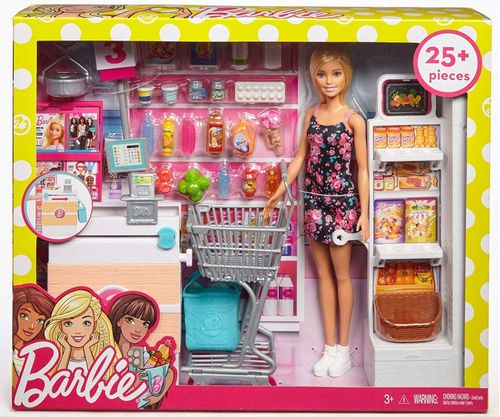 Boneca - Barbie - Supermercado Playset - MATTEL