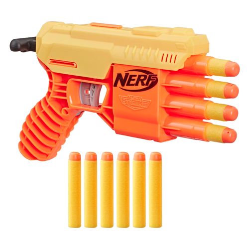 Lança Dardo Nerf N-Strike Elite Firestrike Hasbro - Laranja