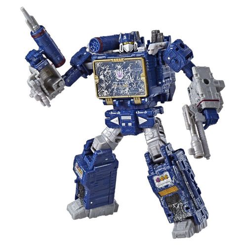 Boneco - Transformers War For Cybertron Voyager - Soundwave HASBRO
