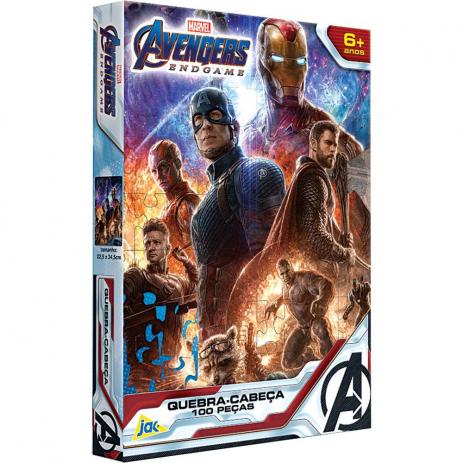 Quebra Cabeca 100 Pecas Os Vingadores Era de Ultron TOYSTER