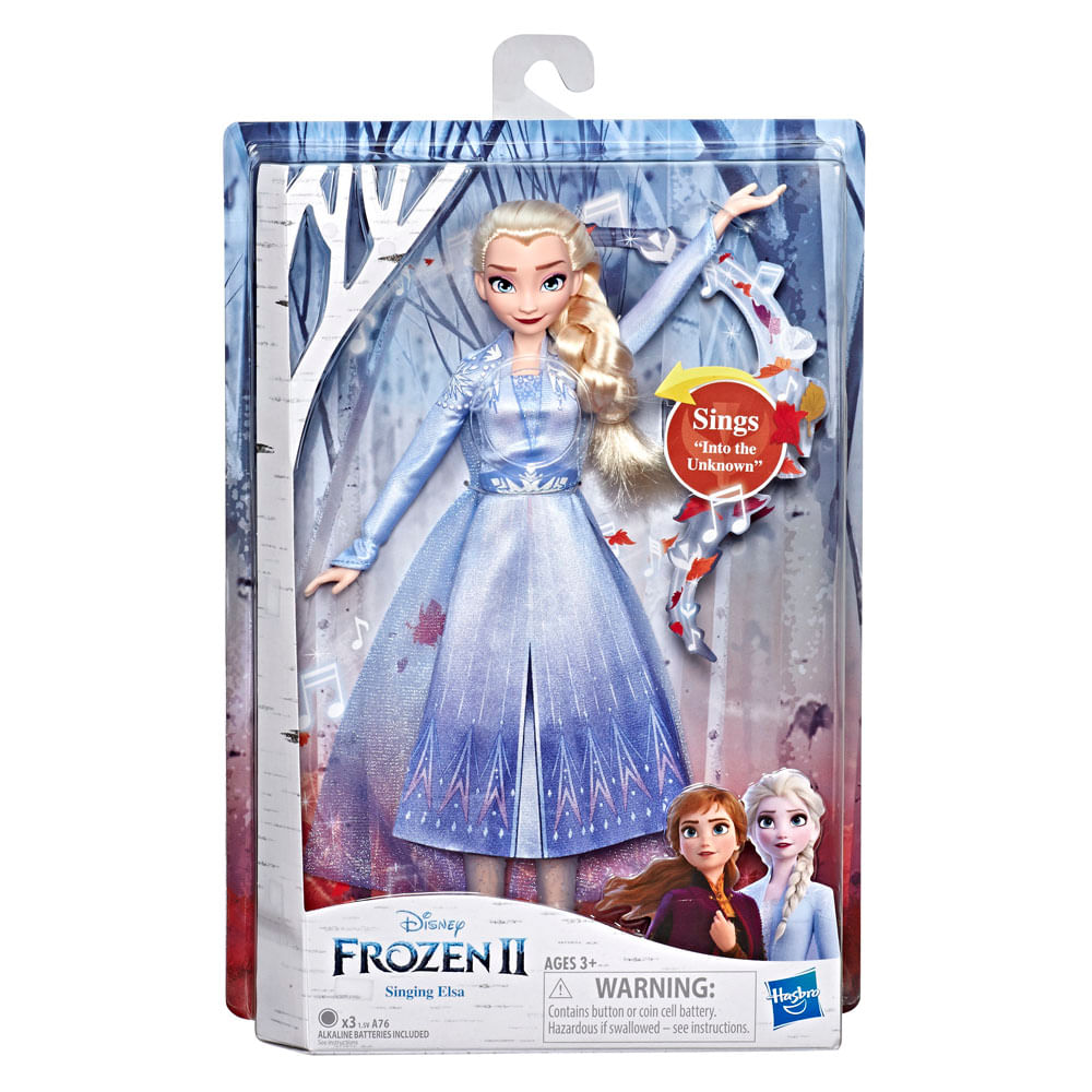 Boneca Que Canta - Frozen 2 - Elsa Musical HASBRO