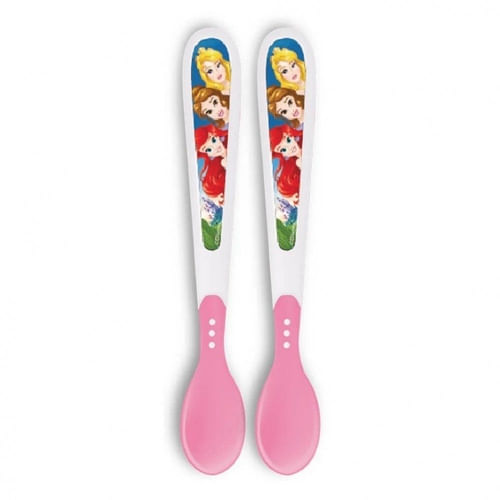 Kit de Colheres Termo Sensiveis - Princesas Disney