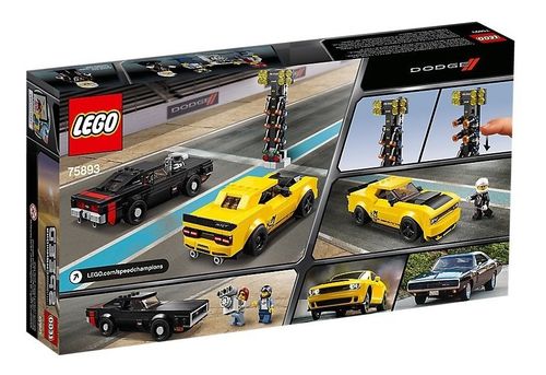 LEGO Speed Champions - Dodge Challenger SRT Demon e 1970 Dodge Charger R/T