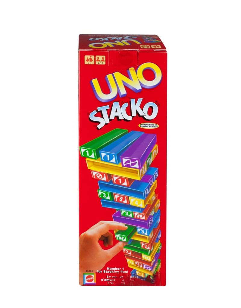 Jogo Uno Stacko Torre De Empilhar - Mattel