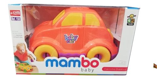 Carrinho Didatico Mambo Baby - Laranja BSTOYS