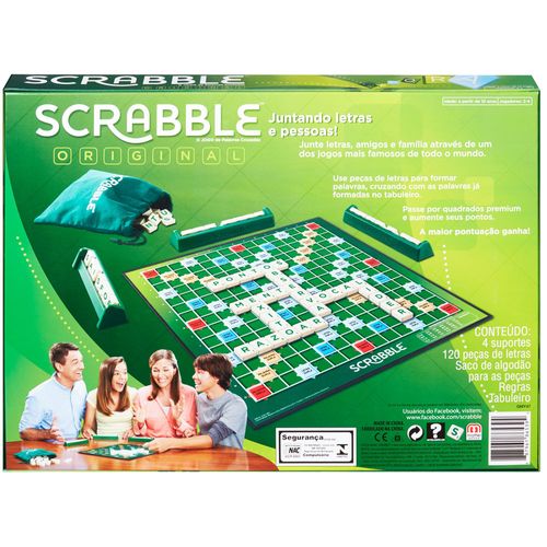 Jogo de Palavras Cruzadas - Scrabble Original - Mattel MATTEL MATTEL