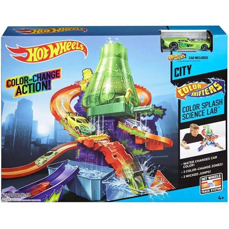 Pista - Hot Wheels - City Color Shifters - Estacao Cientifica - MATTEL