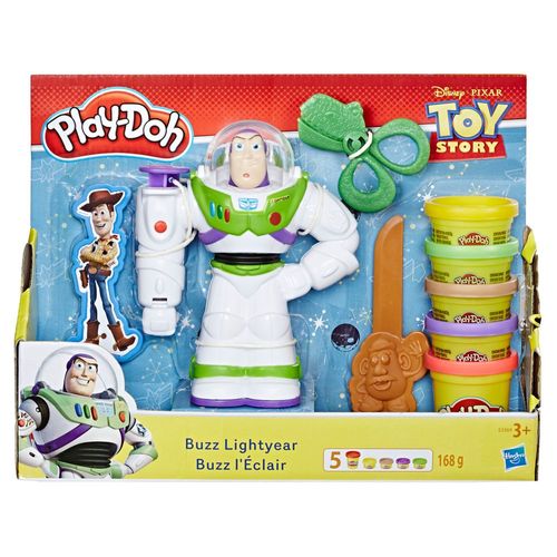 Massa de Modelar - Conjunto Play-Doh - Disney - Toy Story 4 - Buzz Lightyear - Hasbro