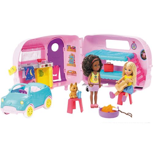 Boneca - Barbie - Camper de Chelsea - MATTEL