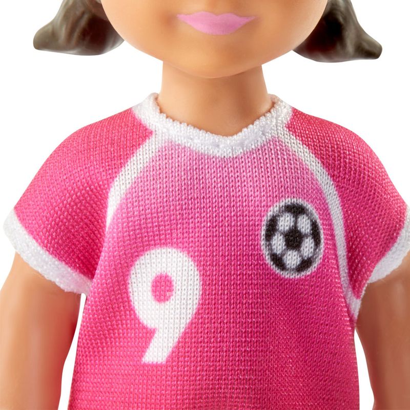 Boneca - Barbie Jogadora De Futebol - Rosa MATTEL