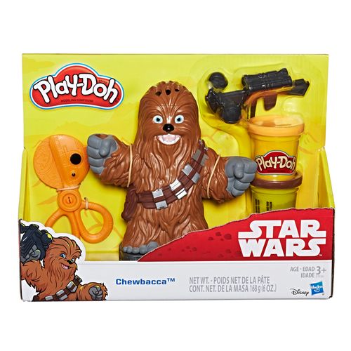 Massa de Modelar - Conjunto Play-Doh  - Star Wars - Chewbacca - Hasbro HASBRO