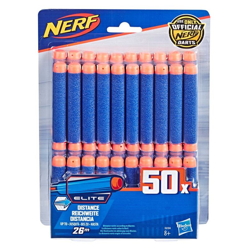 Kit X 50 Dardos Nerf Strike Elite Espuma Reforzados