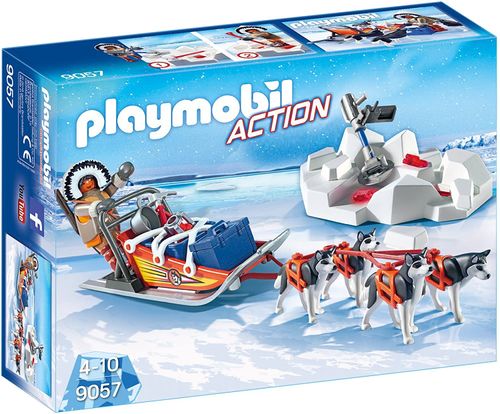 Playmobil Action - Treno Puxado por Husk - Sunny