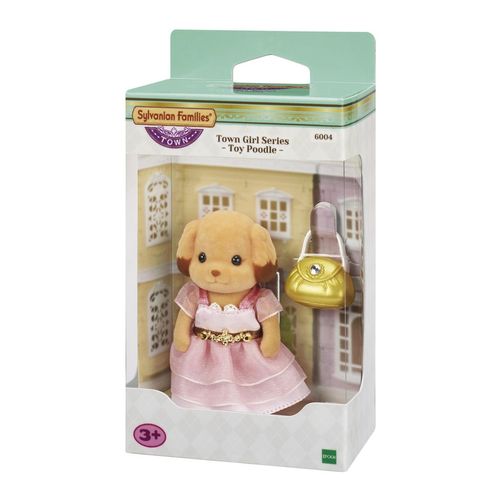 Boneca - Sylvanian Families - Town Girl Series Poodle Toy - 6004 EPOCH MAGIA