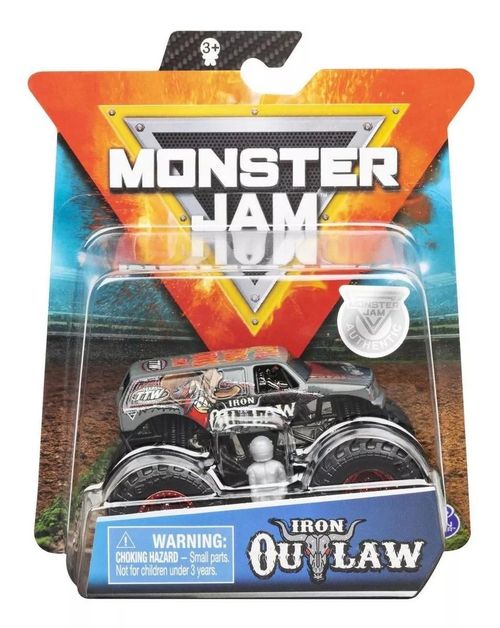 Carrinho Monster Jam - Iron Outlaw - 2025 SUNNY BRINQUEDOS