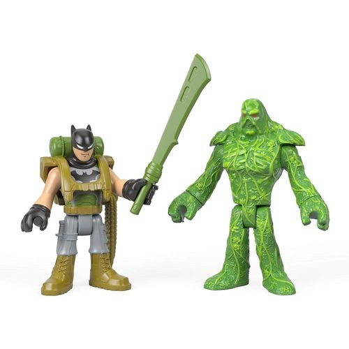 Figura Imaginext DC - Batman e o Monstro do Pantano MATTEL
