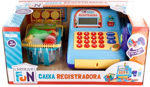 Caixa Registradora - Creative Fun - Azul MULTIKIDS