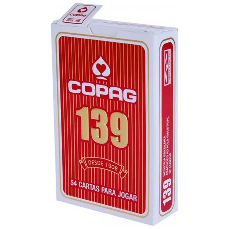 Jogo Baralho 139 Copag 55 Cartas