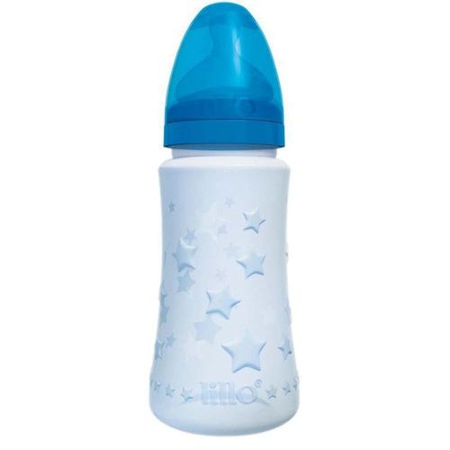 Mamadeira Ortodontica - Design Tintada - 300ml - Azul
