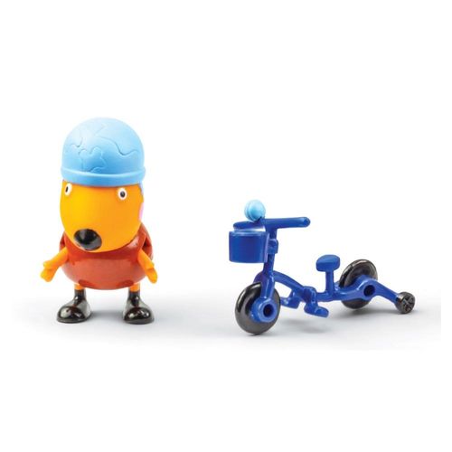 Peppa Pig Boneca com Acessorio - Freddy Raposo DTC