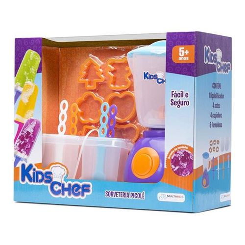 Sorveteria Picole Kids Chef com Acessorios MULTIKIDS