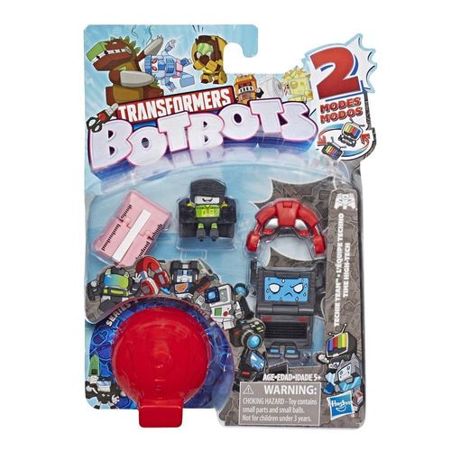 Transformers Botbots - Pack com 5 Figuras - Raddhax e Chilla Gorilla HASBRO