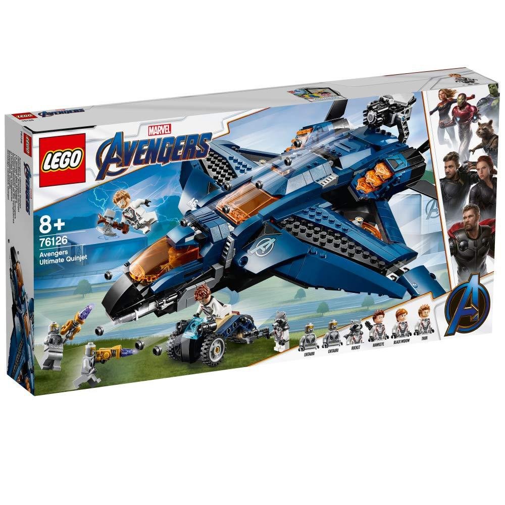 LEGO Marvel - O Extraordinario Quinjet dos Vingadores