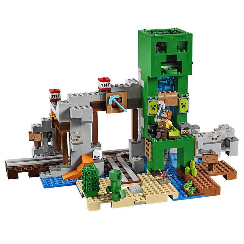 Brinquedo Boneco Minecraft My World Compatível Lego- Creeper em Promoção na  Americanas