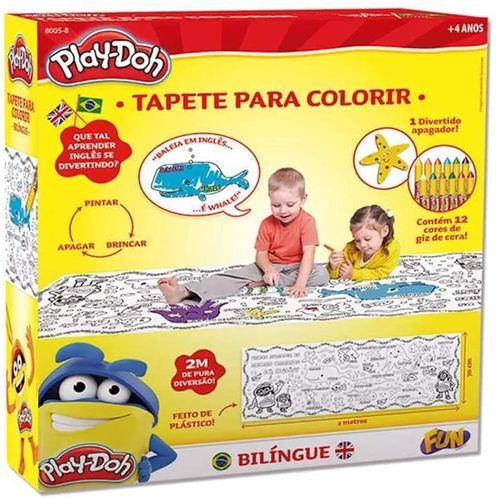 Tapete Para Colorir- Bilingue Play-Doh START
