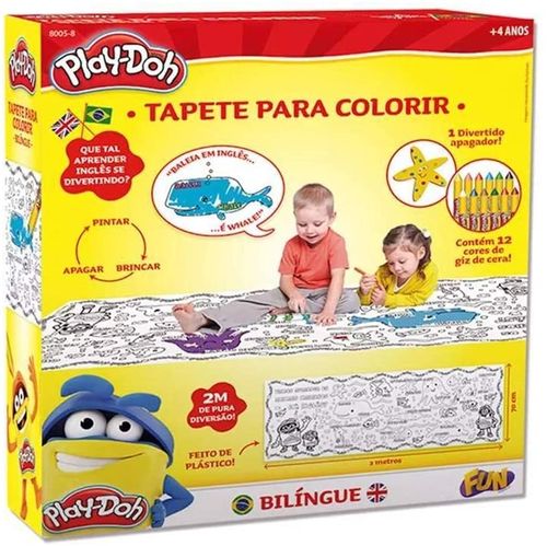 Tapete Para Colorir- Bilingue Play-Doh START