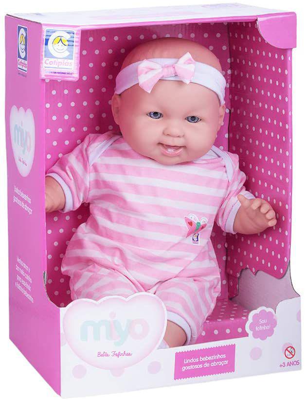 Boneca Miya Reborn Menina - 2649 Cotiplas